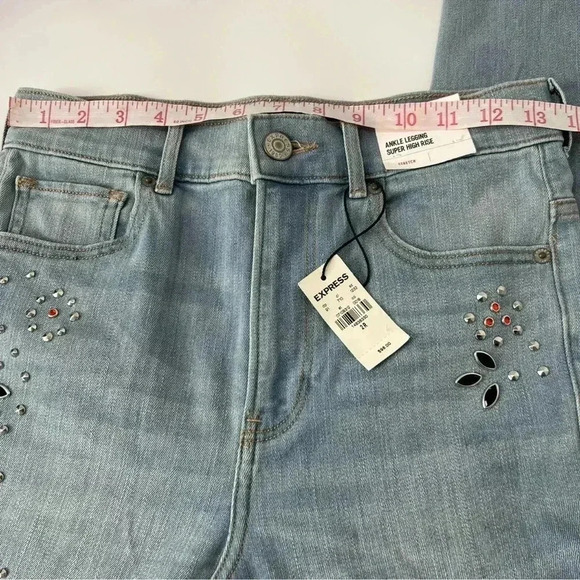 Express Ankle Legging High RIse‎ Jean Size 2R - Picture 5 of 11